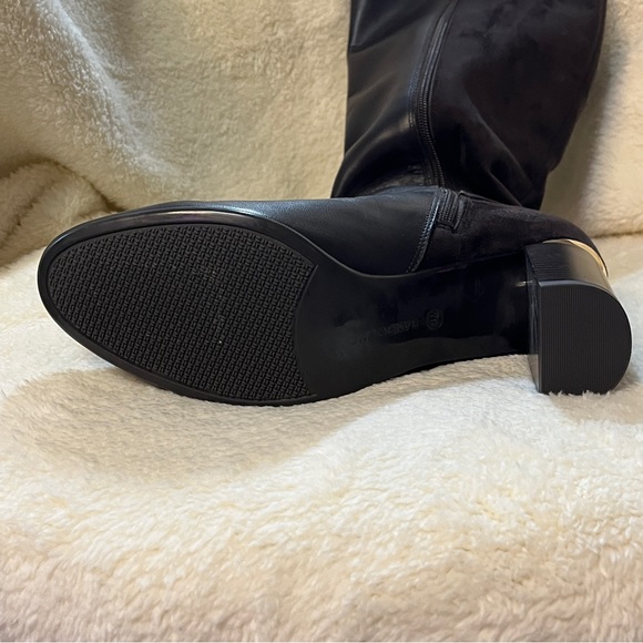 Bandalino Brown with Gold Hardware Tall Boots Size 9 - Picture 6 of 12